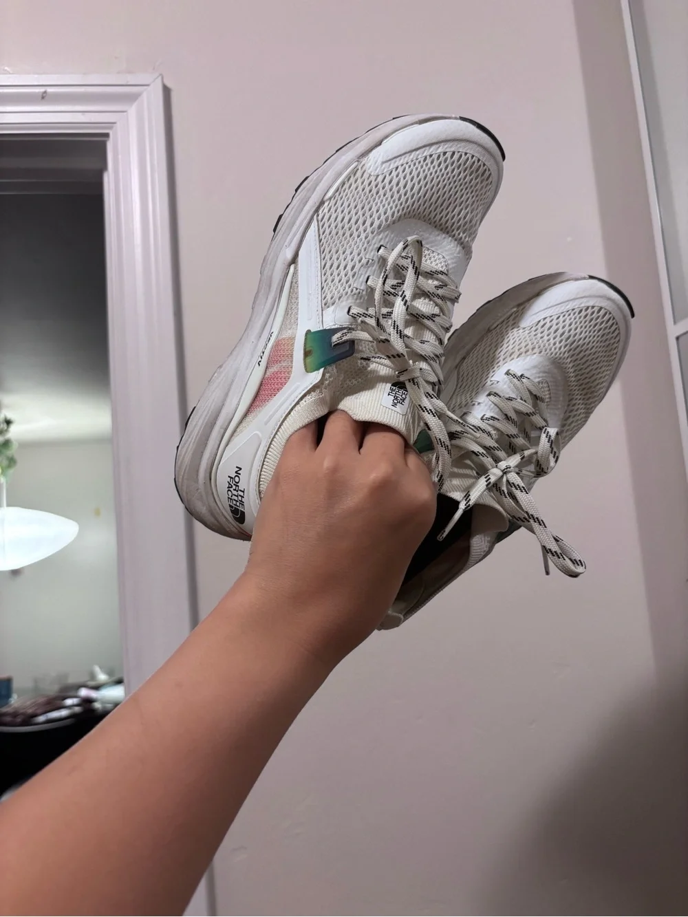 The North Face White VECTIV Mesh Trail Sneakers Pride Women’s 7